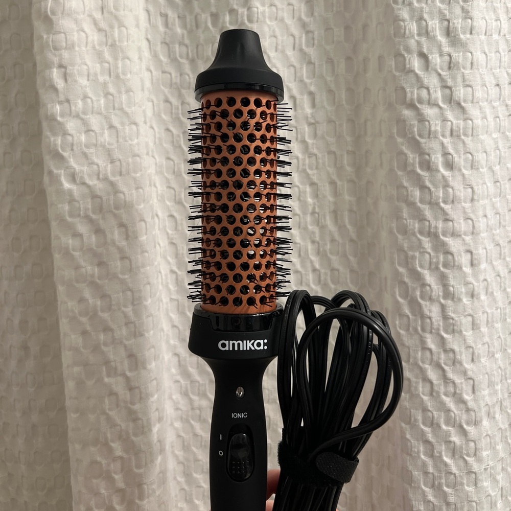 amika Black and Copper Hair Styling Tool